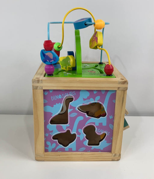 secondhand Small Wooden Activity Cube