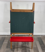 secondhand Melissa & Doug Deluxe Standing Wooden Art Easel