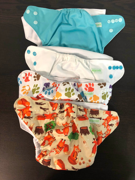 used BUNDLE Cloth Diapers