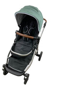 used Mockingbird Single to Double Stroller, Sage, Silver with Penny Leather, Windowpane, 2022