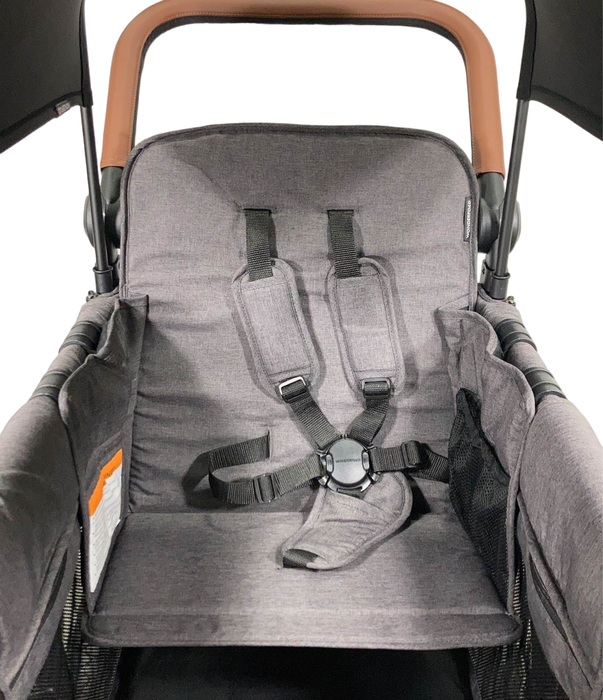 Wonderfold W2 Luxe Multifunctional Double Stroller Wagon, 2022, Charcoal Gray