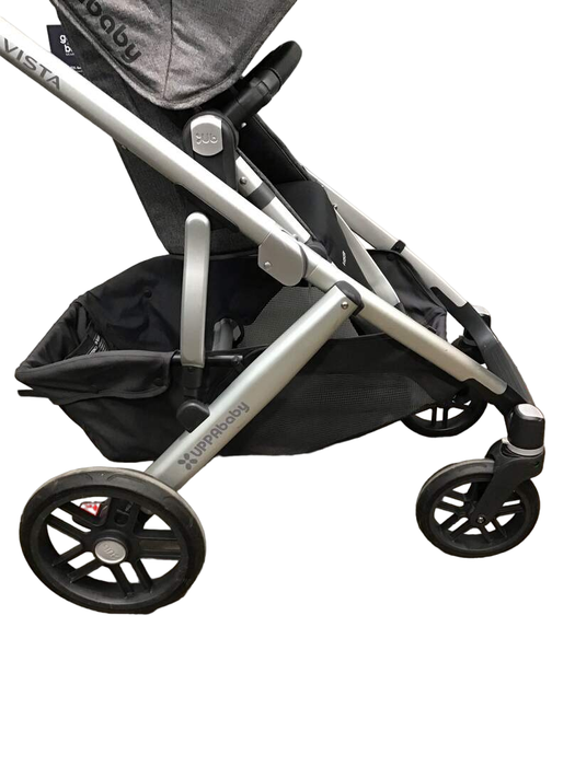 secondhand UPPAbaby VISTA Stroller, Jordan (Grey Melange), 2019