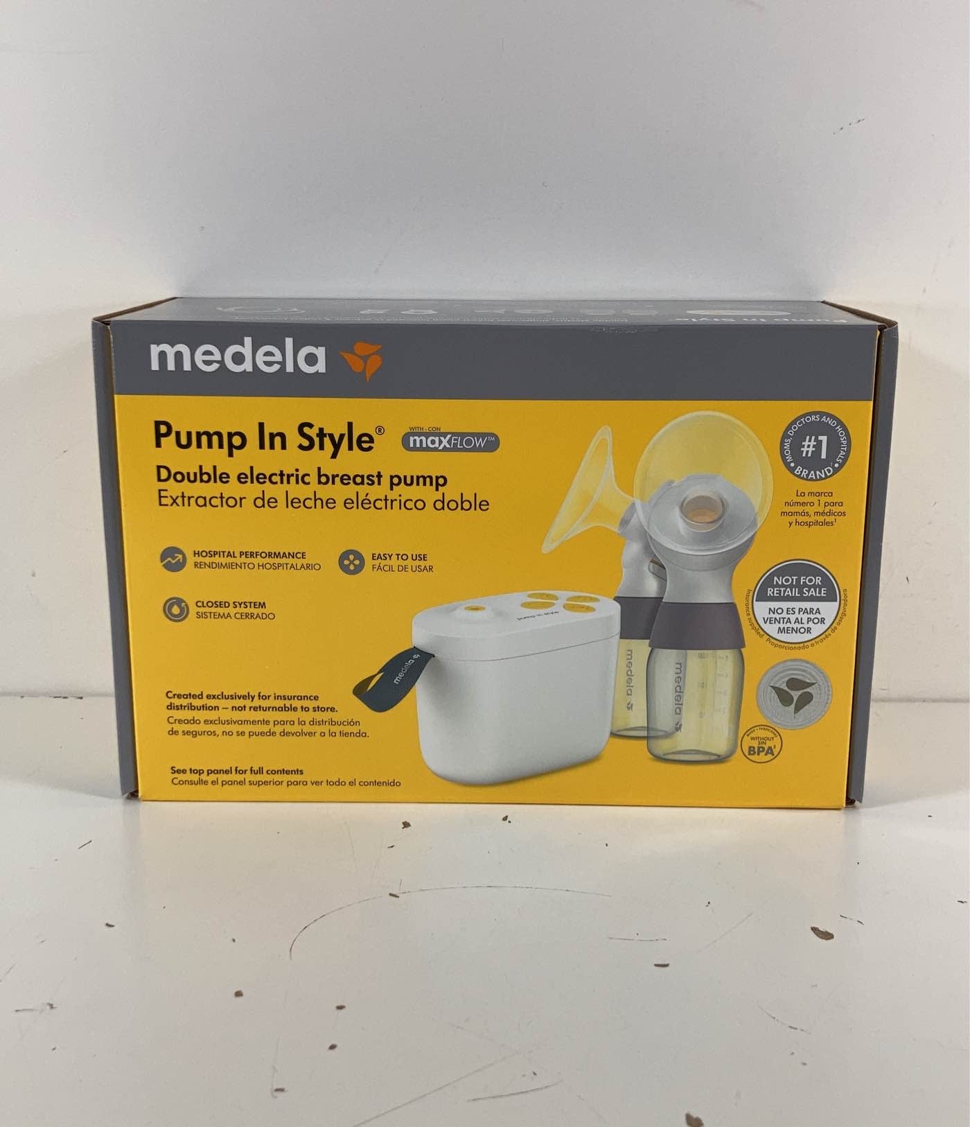medela pump in style box