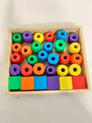 secondhand Melissa & Doug Primary Lacing Beads