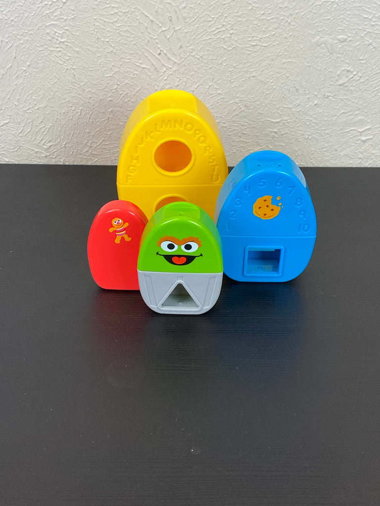 Playskool Sesame Street Elmo’s Stack And Best Friends