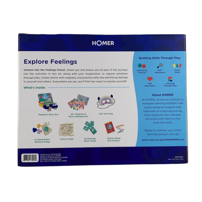 Homer Explore Feelings Kit