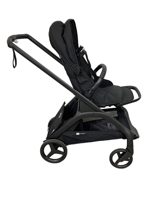 Shop Bugaboo Dragonfly Bassinet and Seat Stroller, Midnight Black, Midnight Black, Black, 2023 at GoodBuy Gear
