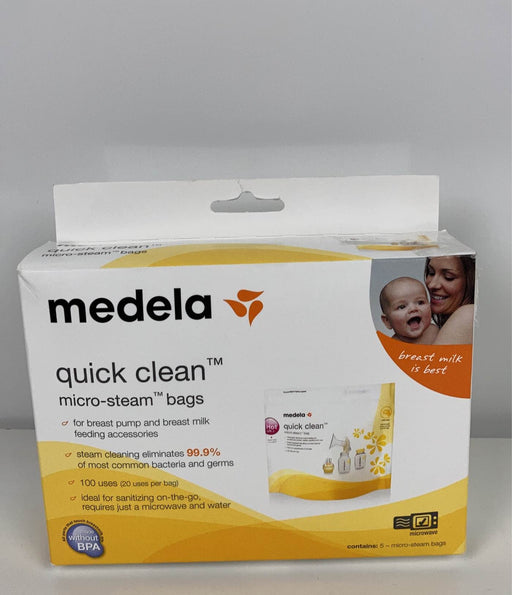 used Medela Quick Clean Micro Steam Bags