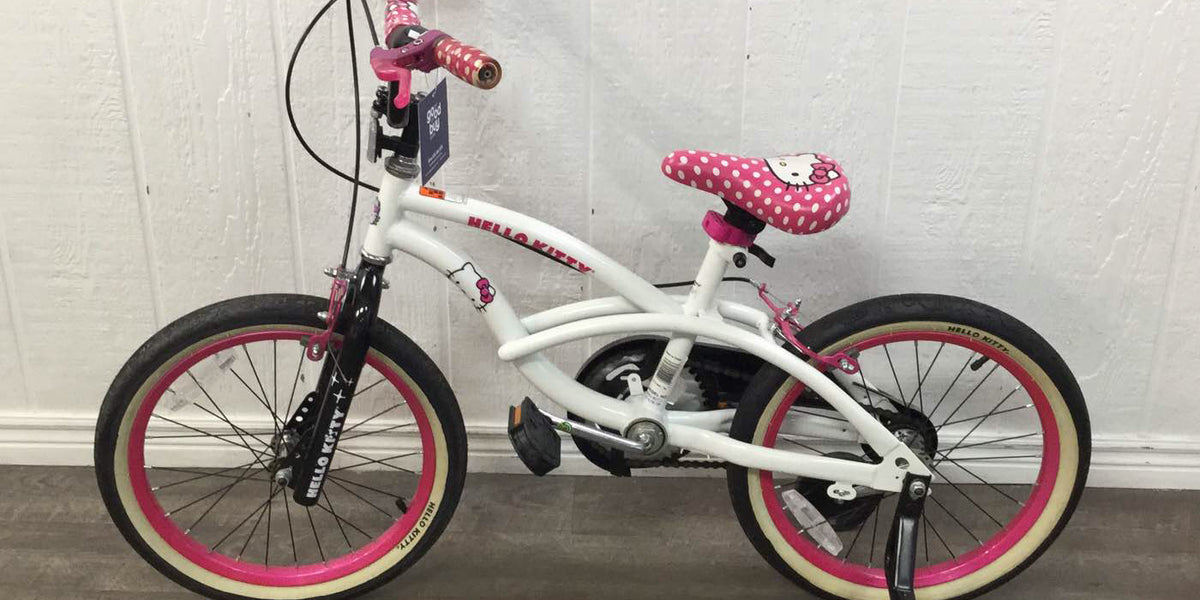 Hello Kitty Bmx Bike Hello Kitty Girls BMX Street Bike 16-inch