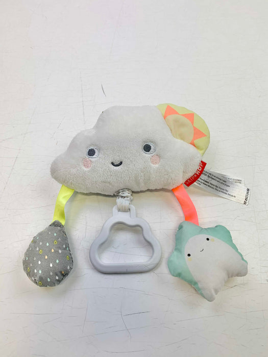 used Skip Hop Silver Lining Cloud Jitter Stroller Toy