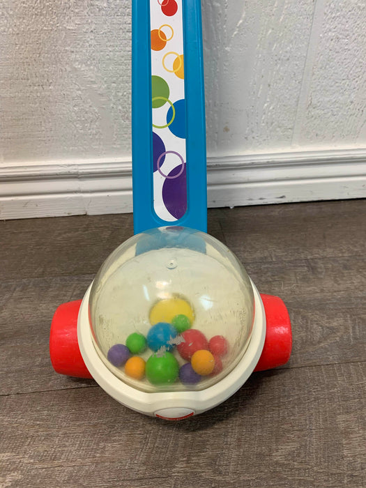 secondhand Fisher Price Corn Popper Push Toy