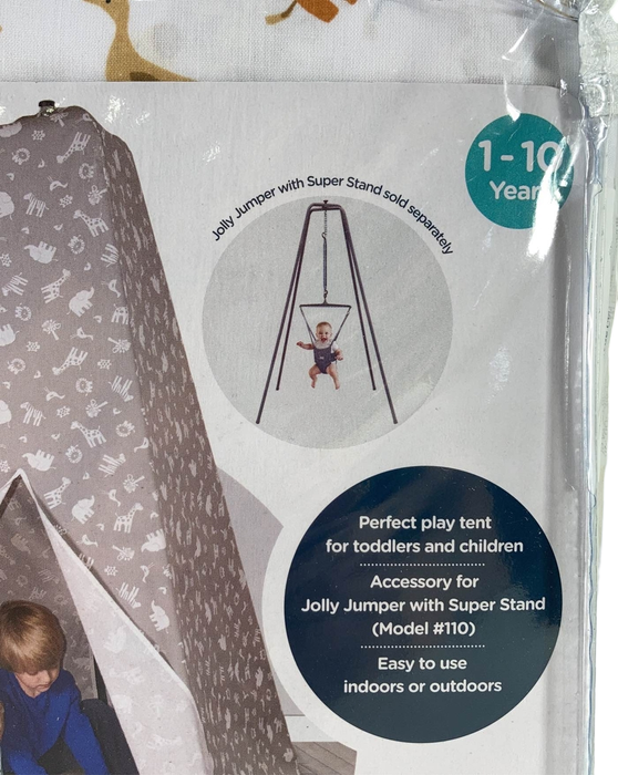 secondhand Jolly Jumper Teepee Tent For Jolly Jumper With Super Stand