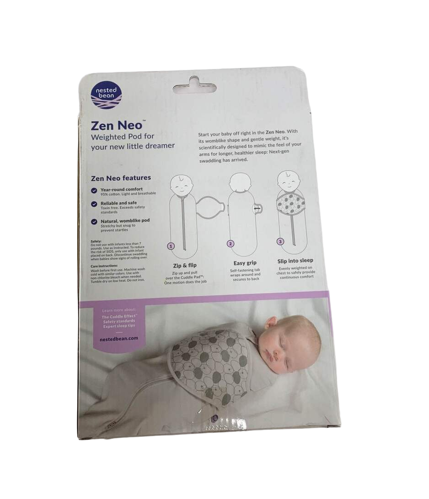 Nested Bean Zen Neo Weighted Wearable Blanket 2pack, Newborn Night Sky