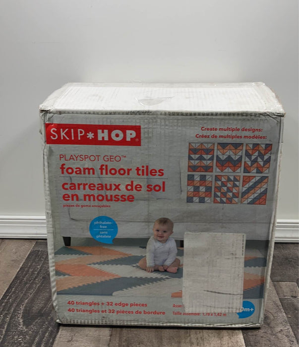 used Skip Hop Interlocking Foam Floor Tiles Playspot-HIDDEN NEED PICTURES