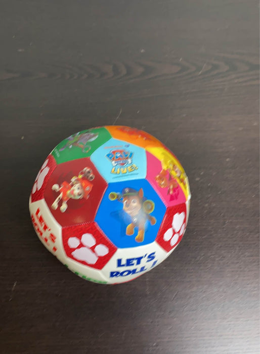 used PAW Patrol Soft Soccer Ball