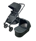 secondhand UPPAbaby VISTA V2 Stroller, 2021, Jake (Black)