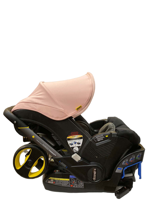 Doona Infant Car Seat & Stroller Combo, 2020, Blush Pink