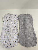 secondhand SwaddleMe Arms Free Convertible Pod 2pk, Stars Moon L 4-6 months