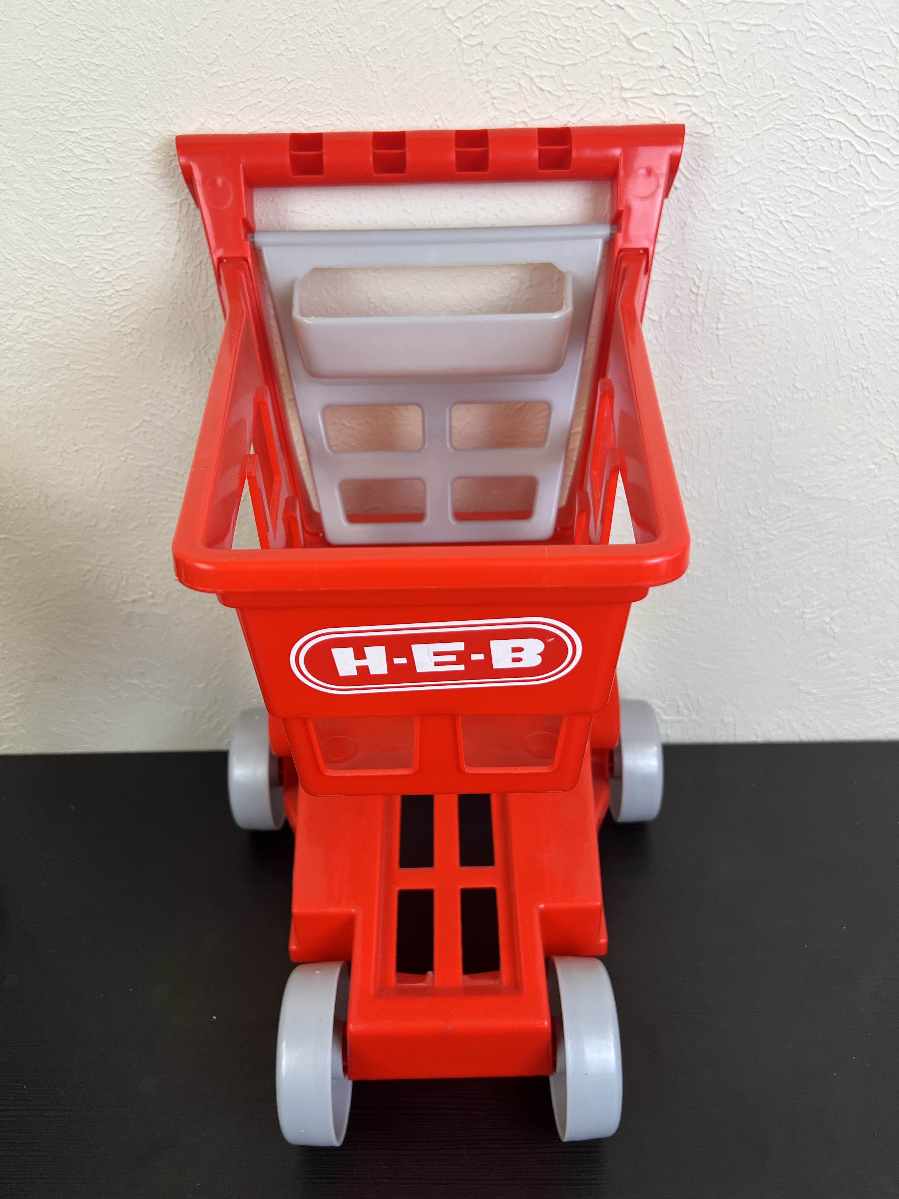 Heb toy store shopping cart