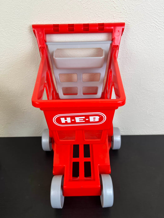 used Funderful HEB Plastic Grocery Cart