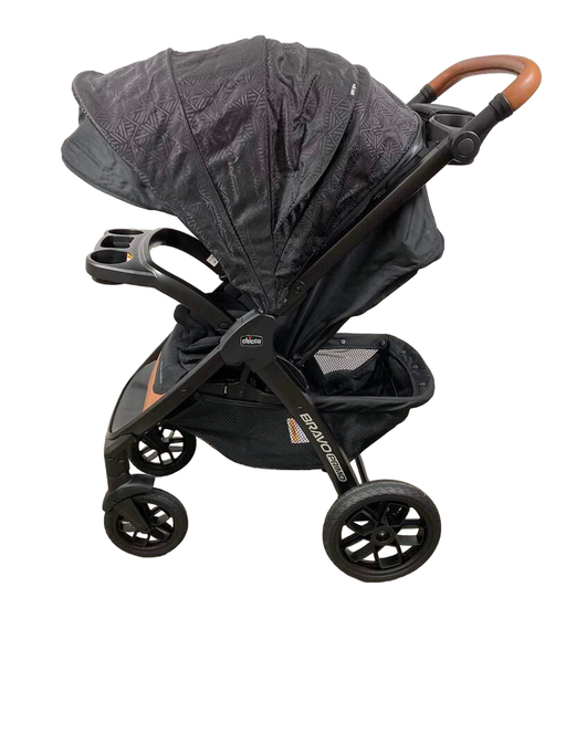 secondhand Chicco Bravo Primo Trio Stroller Only, 2023, Springhill