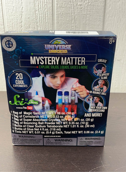 used Be Amazing! Universe Unboxed: Mystery Matter Science Lab