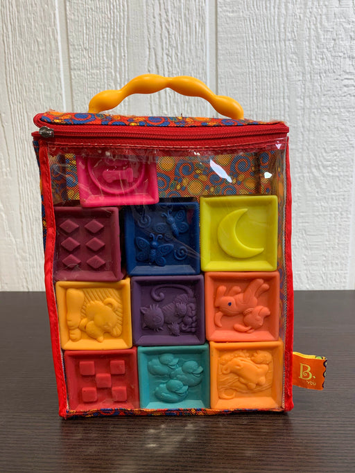 used B. Toys One Two Squeeze Blocks