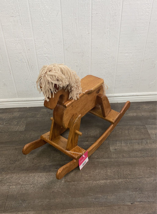 secondhand Wooden Rocking Horse