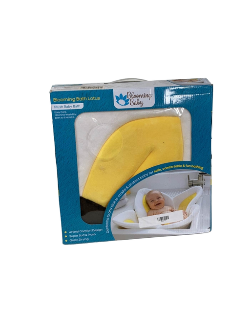 used Blooming Bath Baby Bath Lotus, Yellow