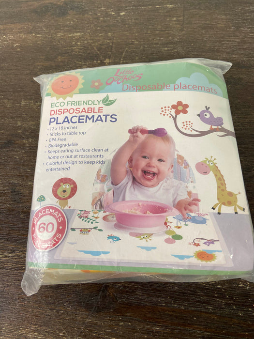 used BUNDLE Disposable Placemats