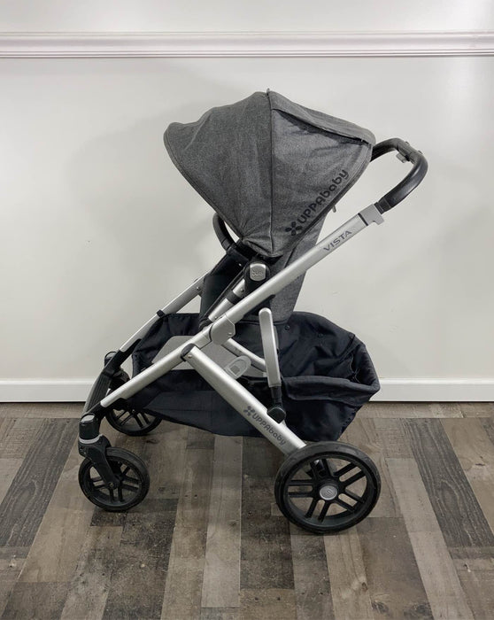 secondhand UPPAbaby VISTA Stroller, Jordan (Grey Melange), 2019