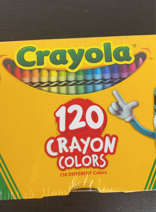 secondhand Crayola Crayon Colors, 120 Count