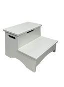 secondhand Pottery Barn Kids Storage Step Stool, White