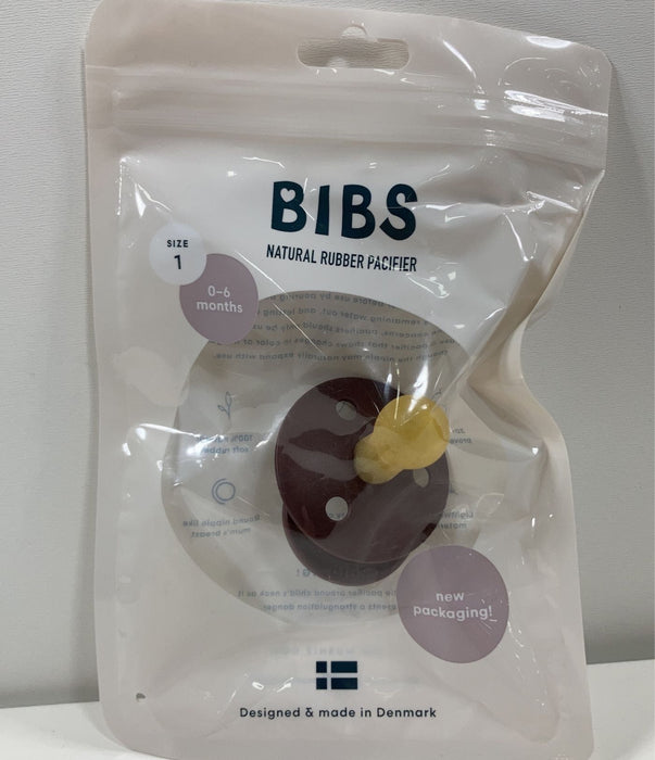 Shop Bibs Natural Pacifier, Chestnut, Size 1 (0+ months) at GoodBuy Gear