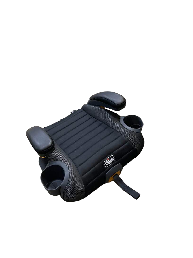 Chicco GoFit Plus Backless Booster Car Seat Iron Black