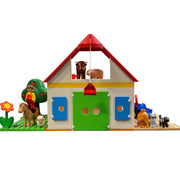 used Playmobil Large Farm Set