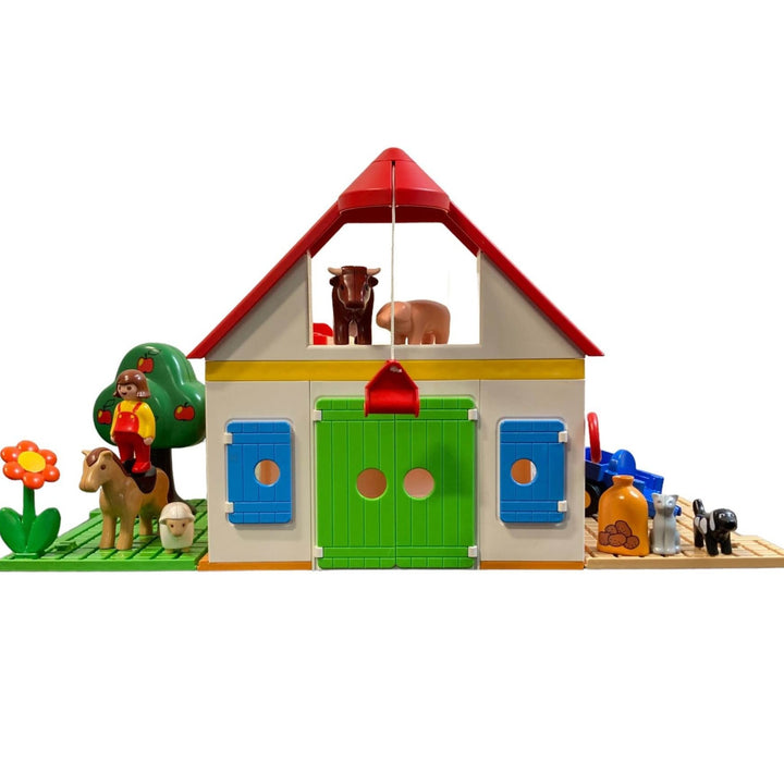 used Playmobil Large Farm Set