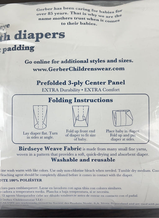 used Diapering