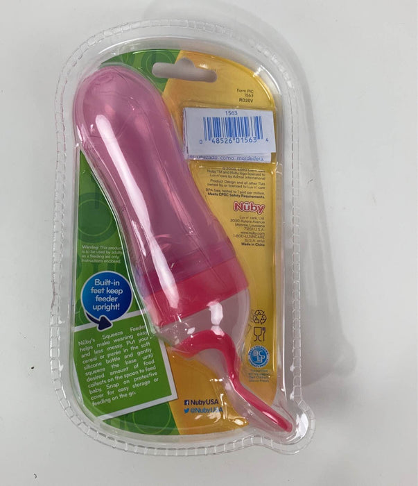 secondhand Nuby Squeeze Feeder