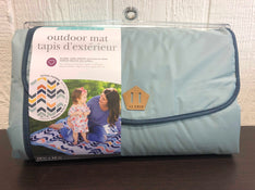 used JJ Cole Outdoor Blanket, 58x58 Chevron