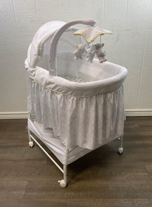 secondhand Simmons Kids Deluxe Gliding Bassinet