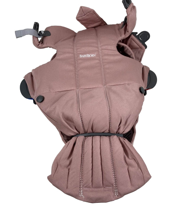 Shop BabyBjorn Baby Carrier Mini, Dusty Pink Woven at GoodBuy Gear