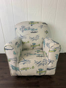 secondhand Brighton Homes Airplane Cotton Print Kid Chair