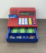 used Learning Resources Pretend & Play Calculator Cash Register