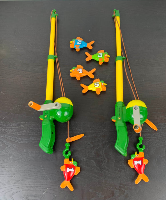 secondhand John Deere Magnetic Fishing Set