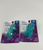 used Philips Avent Soothie Pacifiers, 0-3 Months, 4-Pack