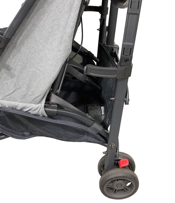 secondhand UPPAbaby G-Link V2 Double Stroller, 2022, Greyson (Charcoal Melange)