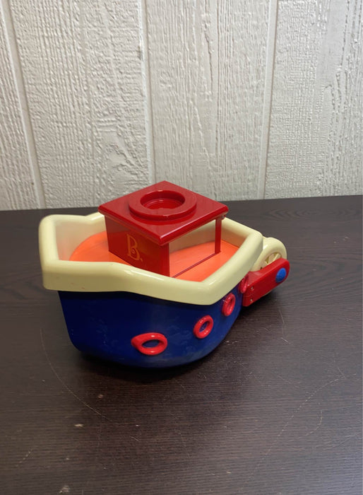 used B. toys Fish & Splish Boat Bath Toy