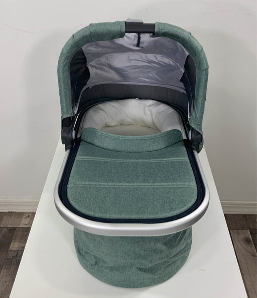 secondhand UPPAbaby Bassinet, Emmett (Green Melange), 2020