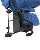 secondhand Mompush Lithe Double Stroller, 2022, Navy